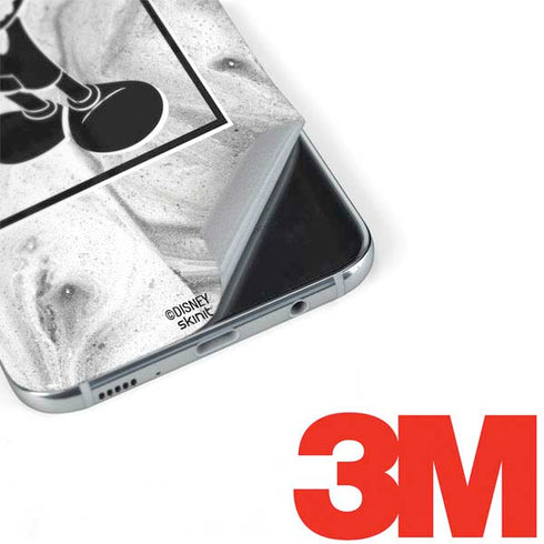 Disney Mickey Mouse Shape on Marble Galaxy S8 Plus Skin